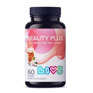 LIVS GUMMIES BEAUTY PLUS CREAM SODA 60 GUMMIES - Imagen 1