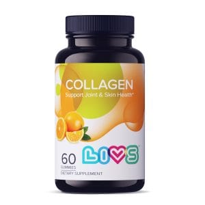 LIVS GUMMIES COLLAGEN ORANGE 60 GUMMIES - Imagen 1