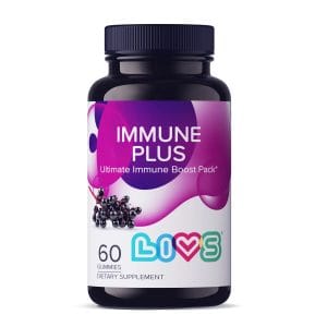LIVS GUMMIES IMMUNE PLUS ELDEBERRY 60 GUMMIES - Imagen 1