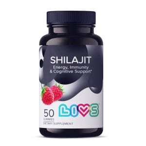 LIVS GUMMIES SHILAJIT ENERGY INMMUNITY & COGNITIVE 50 GUMMIES - Imagen 1