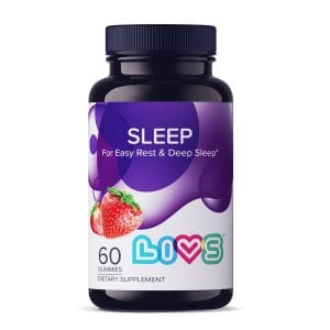 LIVS GUMMIES SLEEP STRAWBERRY 60 GUMMIES - Imagen 1