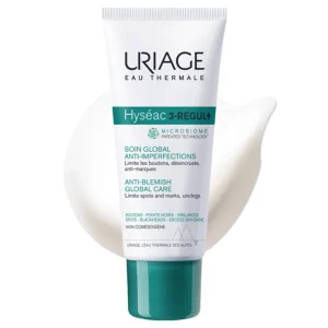 URIAGE EAU THERMALE HYSEAC 3 REGUL GLOBAL ANTI-BLEMISH CARE 40ml - Imagen 1