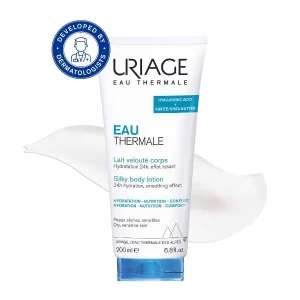 URIAGE EAU THERMALE SILKY BODY LOTION 24HR HYDRATION 200ml - Imagen 1