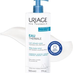 URIAGE EAU THERMALE SILKY BODY LOTION 24HR HYDRATION 500ml - Imagen 1