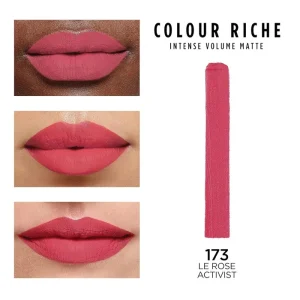 L'ORÉAL PARIS COLOR RICHE VOLUME MATTE 173 LE ROSE ACTIVIST - Imagen 2
