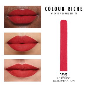 L'ORÉAL PARIS COLOR RICHE VOLUME MATTE 193 LE ROUGE DETERMINATION - Imagen 2