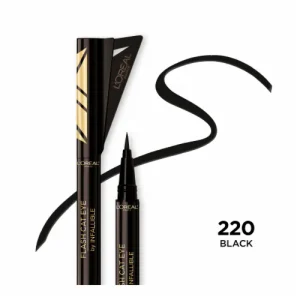 L'ORÉAL PARIS FLASH CAT EYELINER BLACK 220 - Imagen 2