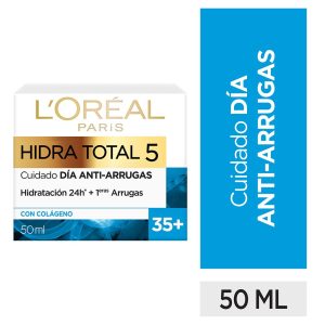 L'ORÉAL PARIS HT5 CREMA HUMECTANTE +35 DIA ANTI ARRUGAS 50ml - Imagen 1