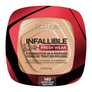 L'ORÉAL PARIS INFALLIBLE FW POWDER GOLDEN BEIGE 140 - Imagen 1