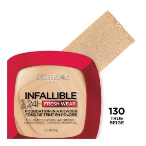 L'ORÉAL PARIS INFALLIBLE FW POWDER TRUE BEIGE 130 - Imagen 2
