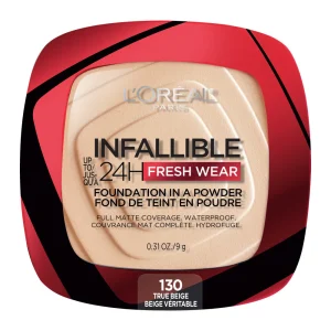 L'ORÉAL PARIS INFALLIBLE FW POWDER TRUE BEIGE 130 - Imagen 1