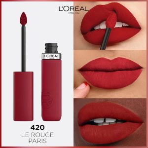 L'ORÉAL PARIS INFALLIBLE LE MATTE: LE ROUGE PARIS - Imagen 1