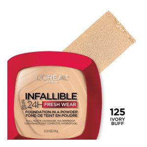 L'ORÉAL PARIS INFALLIBLE FW POWDER IVORY BUFF 125 - Imagen 2