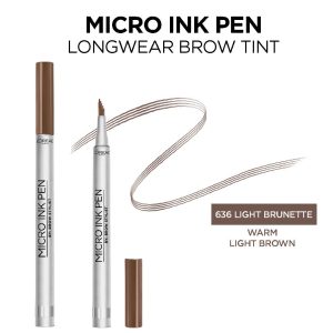 L'ORÉAL PARIS MICRO INK PEN LIGHT BRUNETTE 636 - Imagen 2