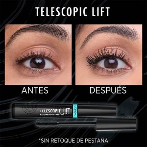 L'ORÉAL PARIS TELESCOPIC LIFT WATERPROOF BLACK MASCARA - Imagen 2