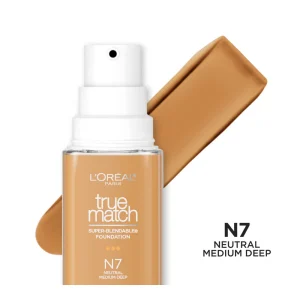 L'ORÉAL PARIS TRUE MATCH FD MEDIUM DEEP N7 - Imagen 2