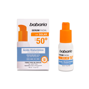 BABARIA HYALURONIC ACID FACIAL SERUM SPF50 30ml - Imagen 1