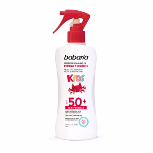 BABARIA KIDS PROTECTOR SOLAR ATOPICAS Y SENSIBLES 200ml - Imagen 1
