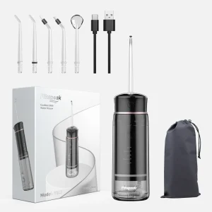 PIKSPEAK CORDLESS SLIDE WATER FLOSSER BLACK Y825 - Imagen 2