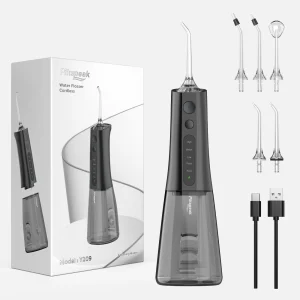 PIKSPEAK CORDLESS SLIDE WATER FLOSSER Y209 BLACK - Imagen 2