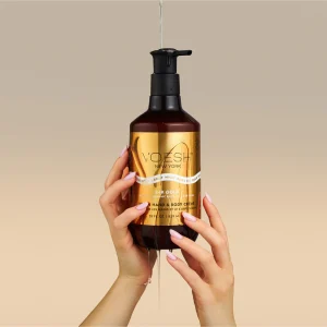 VOESH 24K GOLD VEGAN HAND & BODY CREAM 829ml VBH128GLD - Imagen 2