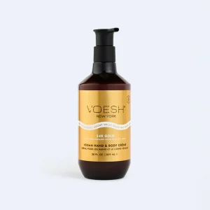 VOESH 24K GOLD VEGAN HAND & BODY CREAM 829ml VBH128GLD - Imagen 1
