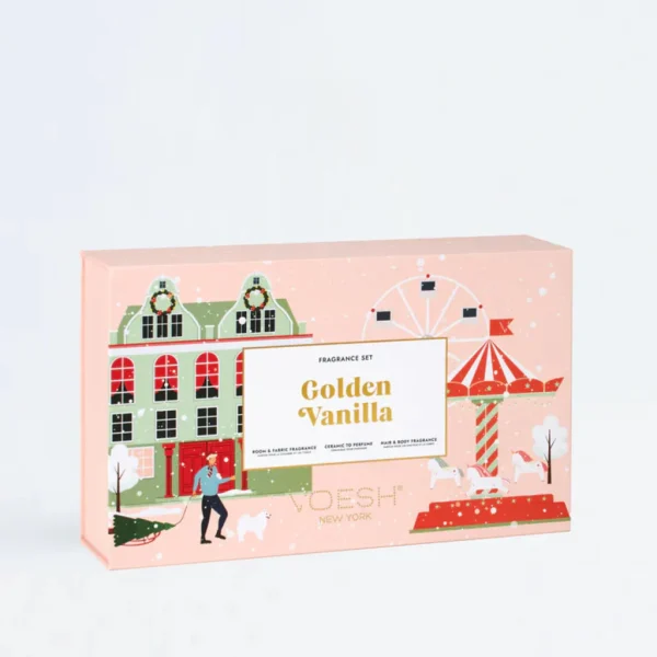 VOESH FRAGRANCE SET GOLDEN VANILLA VFC001GLD