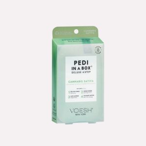 VOESH PEDI IN A BOX DELUXE 4 STEP CANNABIS SATIVA VPC208CBD - Imagen 1