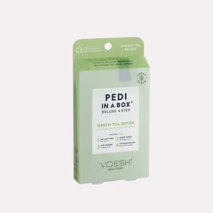 VOESH PEDI IN A BOX DELUXE 4 STEP GREEN TEA DETOX VPC208GRT - Imagen 1
