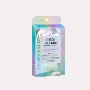 VOESH PEDI IN A BOX GLIMMER 5 STEP UNICORN PEACH VPC507UCN - Imagen 1