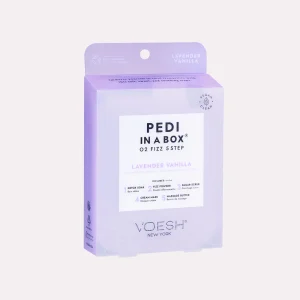 VOESH PEDI IN A BOX O2 FIZZ 5 STEP LAVENDER VANILLA VPC508LVR - Imagen 1