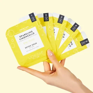 VOESH PEDI IN A BOX O2 FIZZ 5 STEP SPARKLING LIMONCELLO VPC508LCL - Imagen 2