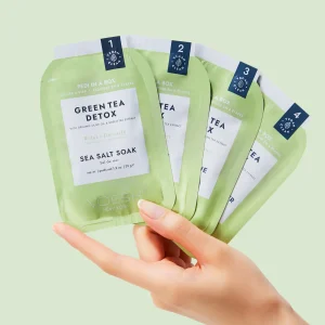 VOESH PEDI MOMENTS SPA PEDICURE KIT GREEN TEA DETOX VPM218GRT - Imagen 2