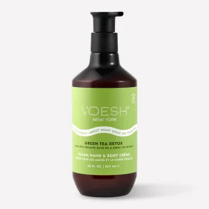 VOESH VEGAN HAND & BODY CREME 829ml GREEN TEA DETOX - Imagen 1