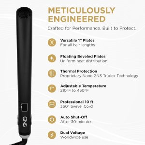 COCCO GNS 1" FLAT IRON V3 - Imagen 2