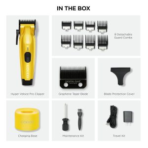 COCCO HYPER VELOCE PRO CLIPPER YELLOW - Imagen 2