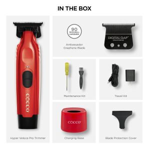 COCCO HYPER VELOCE PRO TRIMMER RED - Imagen 2