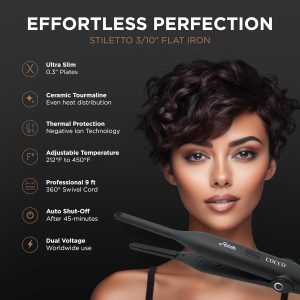 COCCO STILETTO 3/10" FLAT IRON - Imagen 2