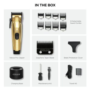 COCCO VELOCE PRO CLIPPER GOLD - Imagen 2
