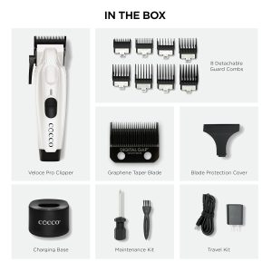 COCCO VELOCE PRO CLIPPER PEARL WHITE - Imagen 2