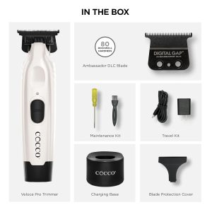 COCCO VELOCE PRO TRIMMER PEARL WHITE - Imagen 2
