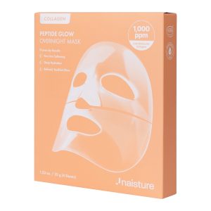 NAISTURE PEPTIDE GLOW OVERNIGHT MASK 35g 4SHEETS - Imagen 1