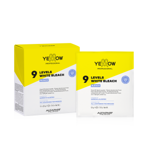 YELLOW BLEACH 9 LEVELS WHITE BLEACH 50g - Imagen 1