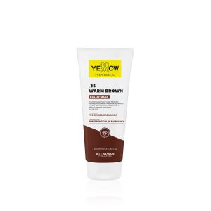 YELLOW COLOR CARE REFRESH MASK .35 WARM BROWN 200ml - Imagen 1