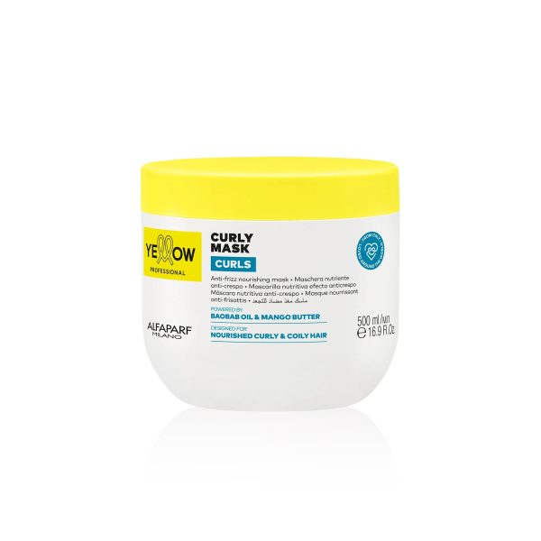 YELLOW CURLY MASK 500ml