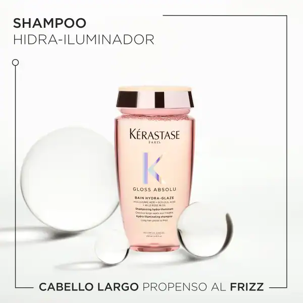 KÉRASTASE SHAMPOO ANTI FRIZZ GLOSS ABSOLU 250ML - en Ultra Panamá