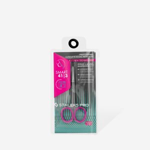 STALEKS PRO SMART 41/13 CUTICLE SCISSORS WITH HOOK SS-41/3 - Imagen 2
