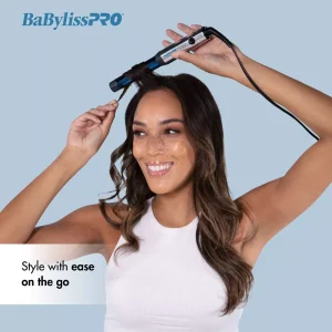 BABYLISS PRO NANO TITANIUM CURLING WAND 1in BNTMWUC - Imagen 2