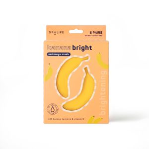 SPALIFE BANANA BRIGHT UNDER EYE MASK 8 PACK TJXBBU - Imagen 1