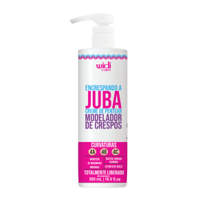 WIDI CARE JUBA ENCRESPANDO A JUBA CREMA DE PEINAR 4A 4B 4C 500ml - Imagen 1